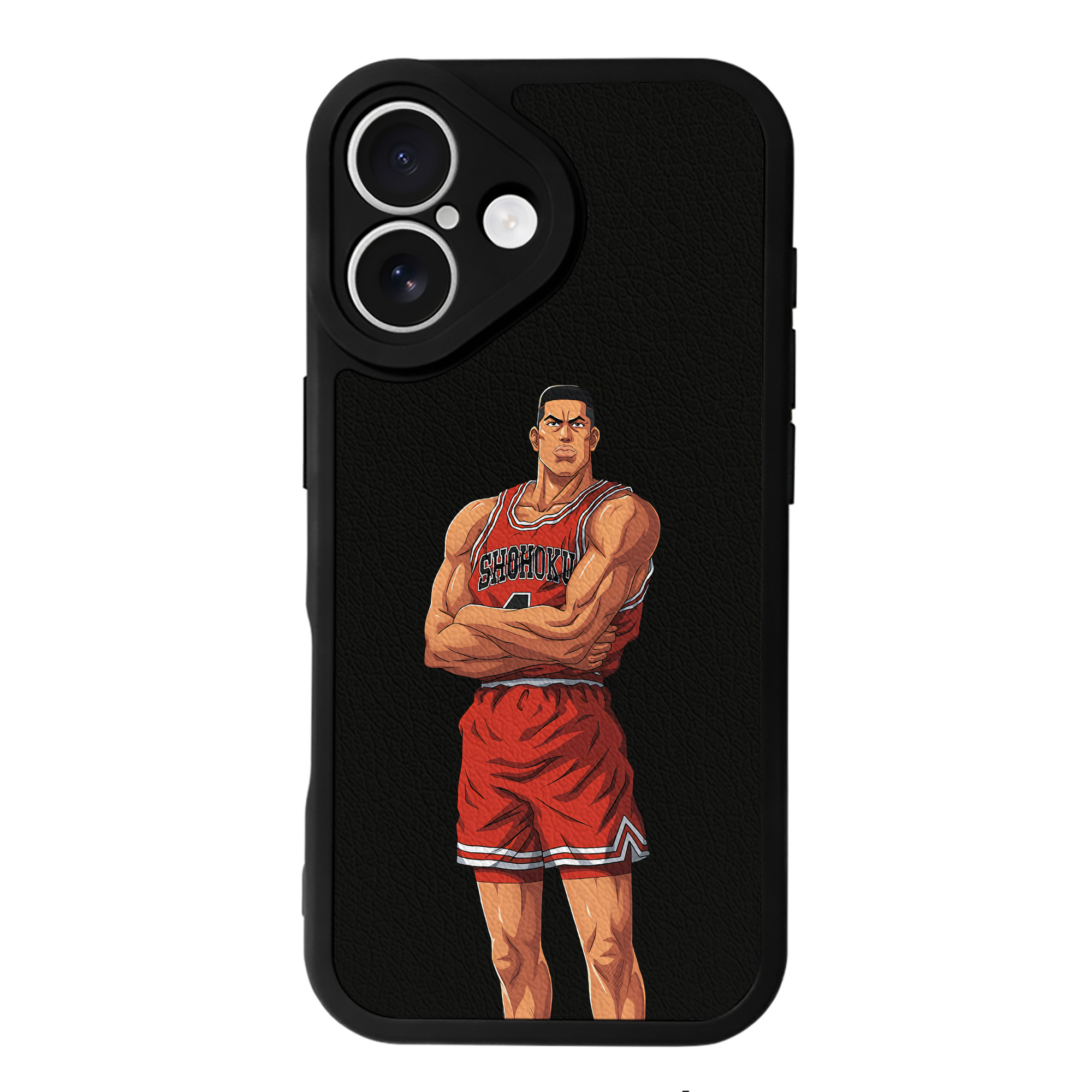 （画像用） SLAM DUNK／スラムダンク 【iPhone 16シリーズ対応】シリコンスマホケース（レザー調） 材質：シリコン